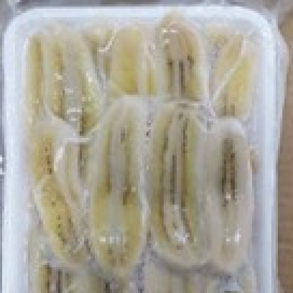 FROZEN COOKED SLICED BANANA 14oz (400g)