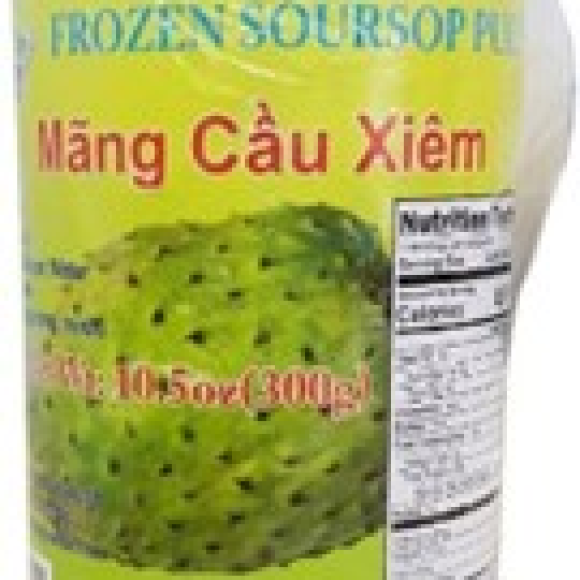 FROZEN SOURSOP PULP 10.5oz (300g)