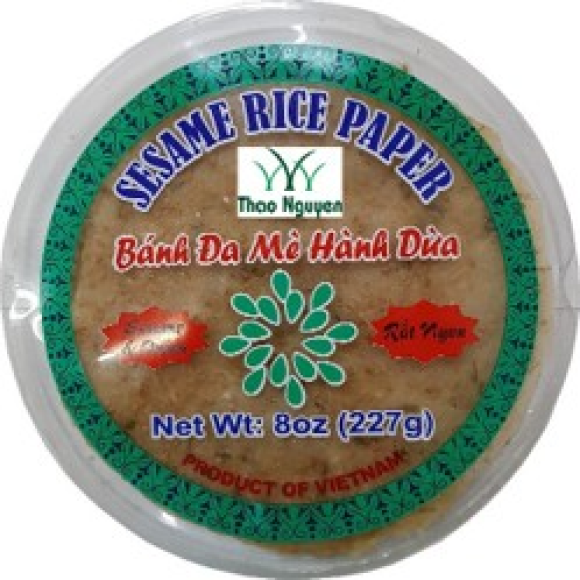 Sesame Rice Paper with Coconut & Onion 24 X 8oz (227g)