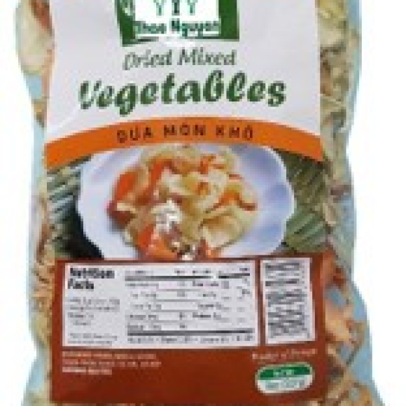DRIED MIXEC VEGETABLES 8oz (227g)